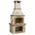 Barbacoa de Piedra Natural con Chimenea