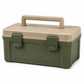 Caja de herramientas de plástico con asa y cierre de seguridad 40x20x20 cm